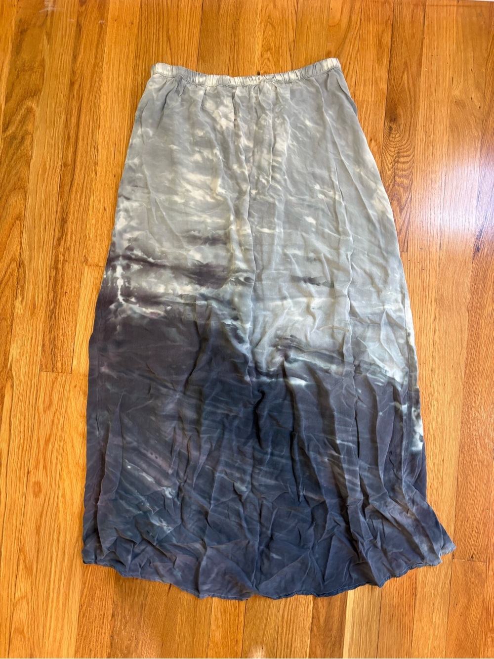 Cynthia Rowley Tie Dye Maxi Skirt Boho Stretch